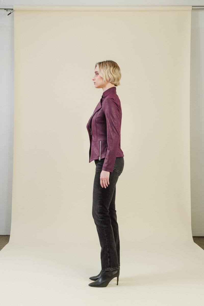 Monarch Signature Jacket | Plum