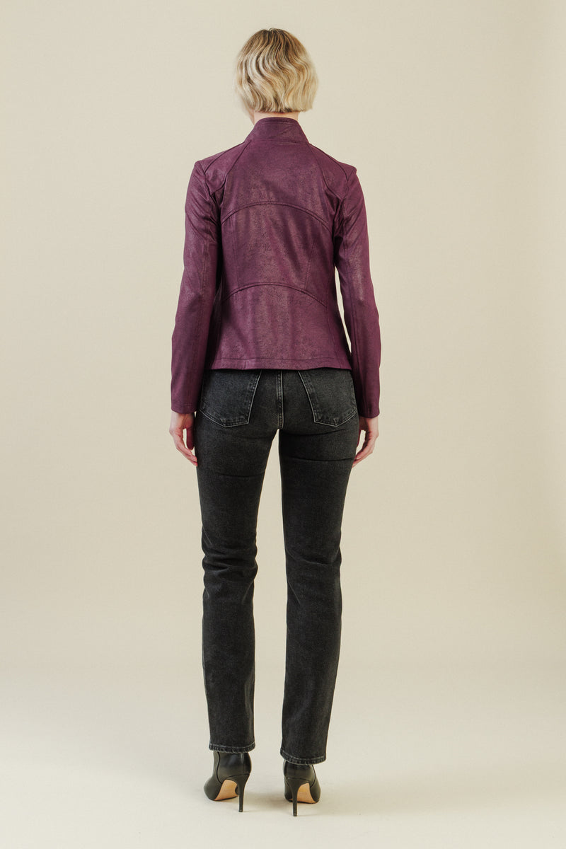 Monarch Signature Jacket | Plum