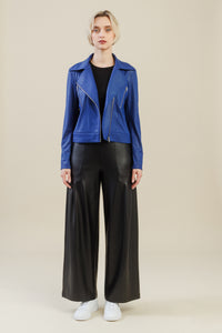 Renegade Moto Jacket | Cobalt