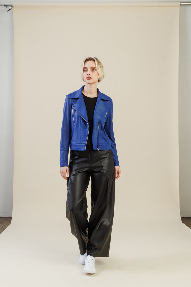 Renegade Moto Jacket | Cobalt