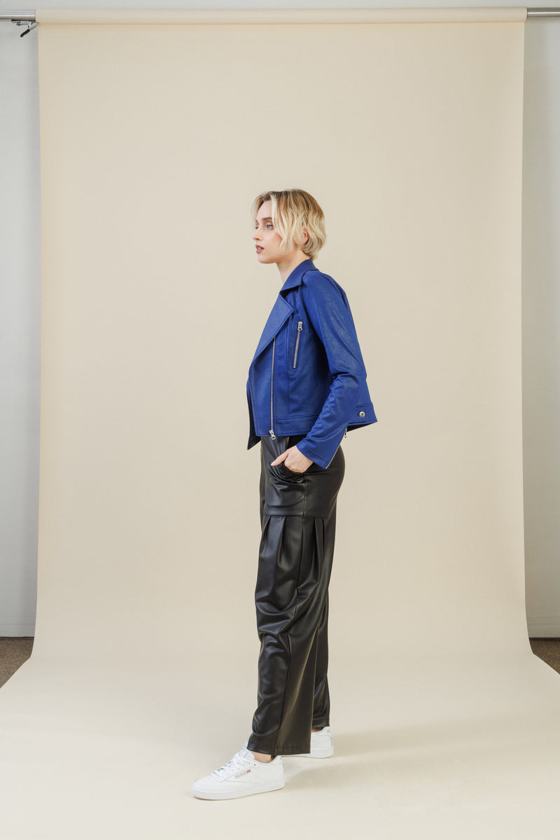 Renegade Moto Jacket | Cobalt