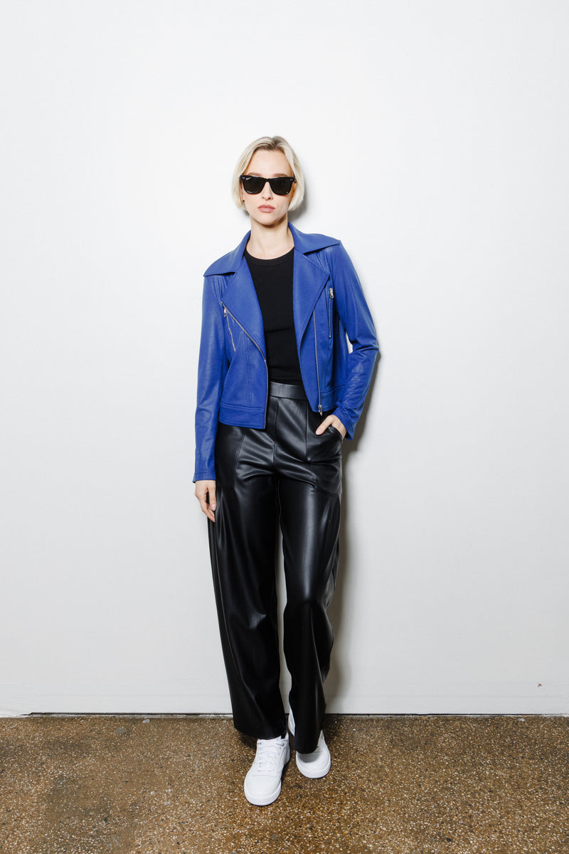 Renegade Moto Jacket | Cobalt