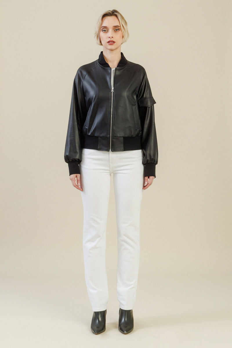 Colette Bomber Jacket | Black