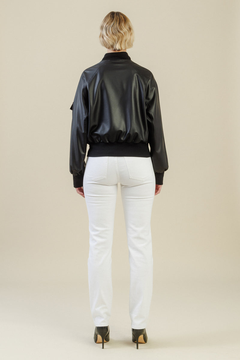 Colette Bomber Jacket | Black