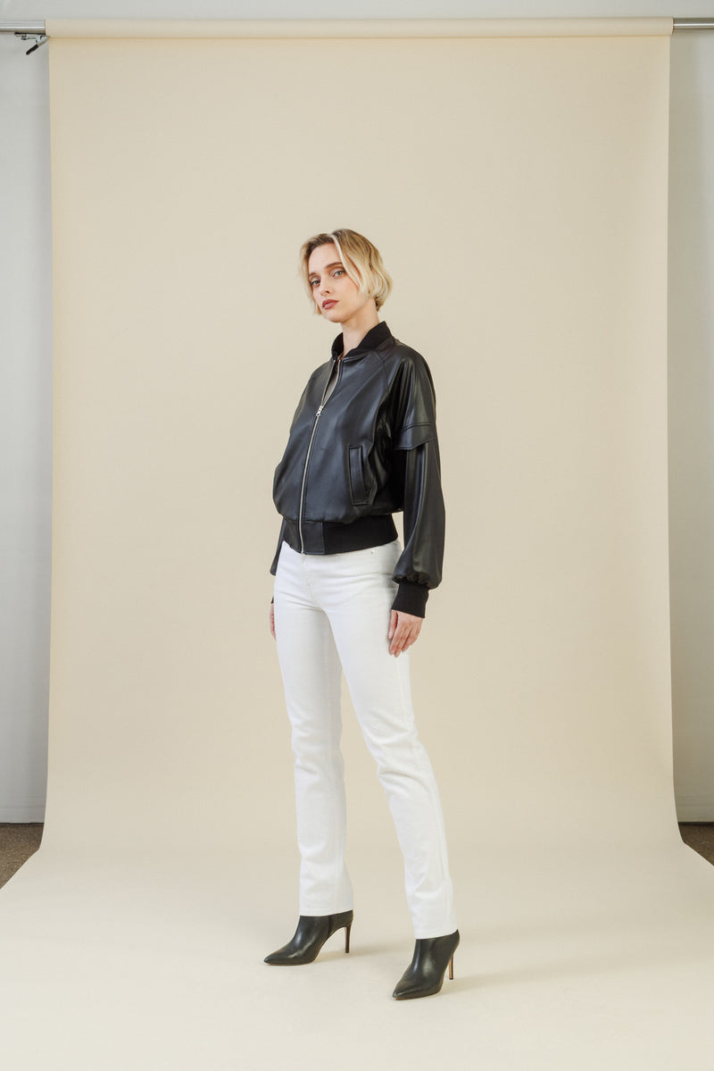 Colette Bomber Jacket | Black