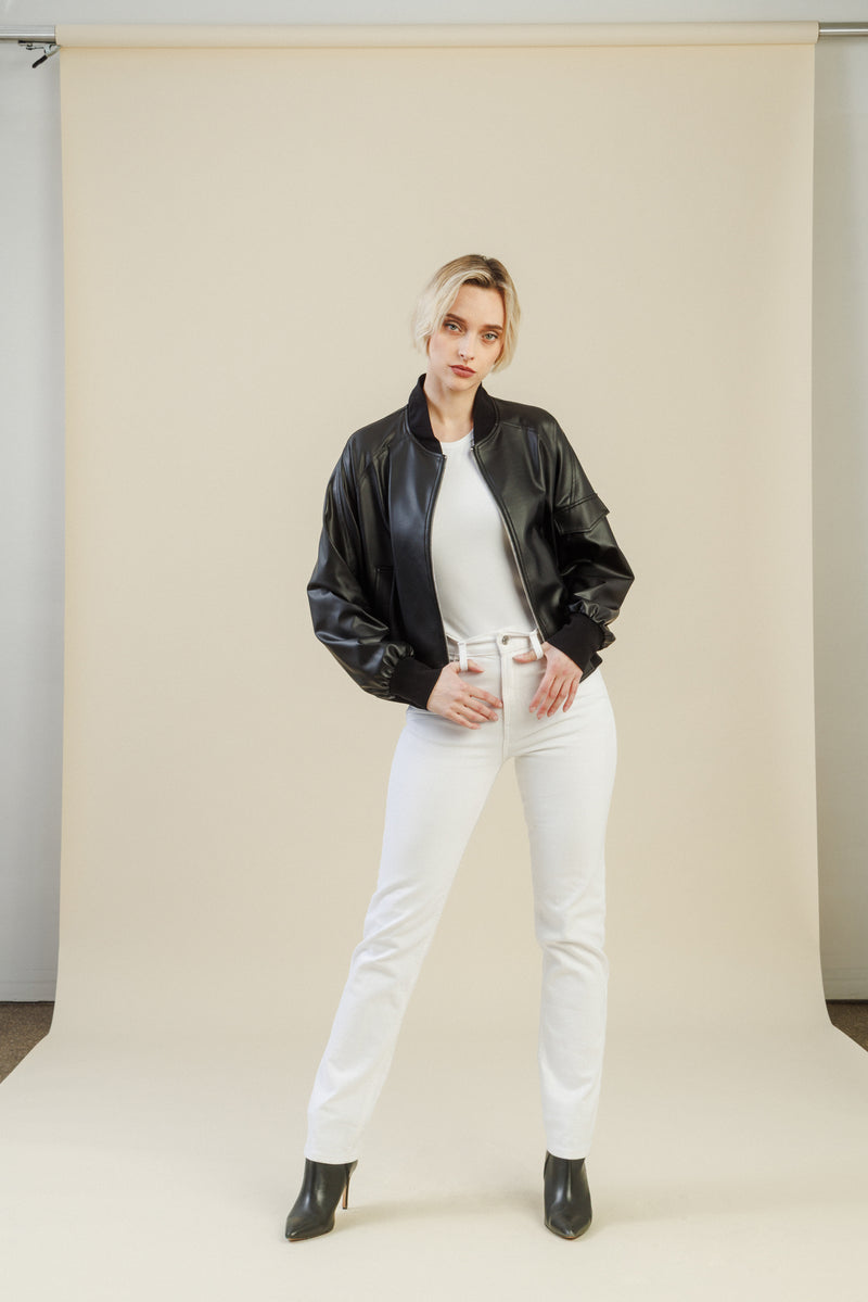 Colette Bomber Jacket | Black