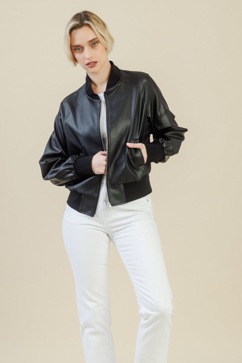 Colette Bomber Jacket | Black