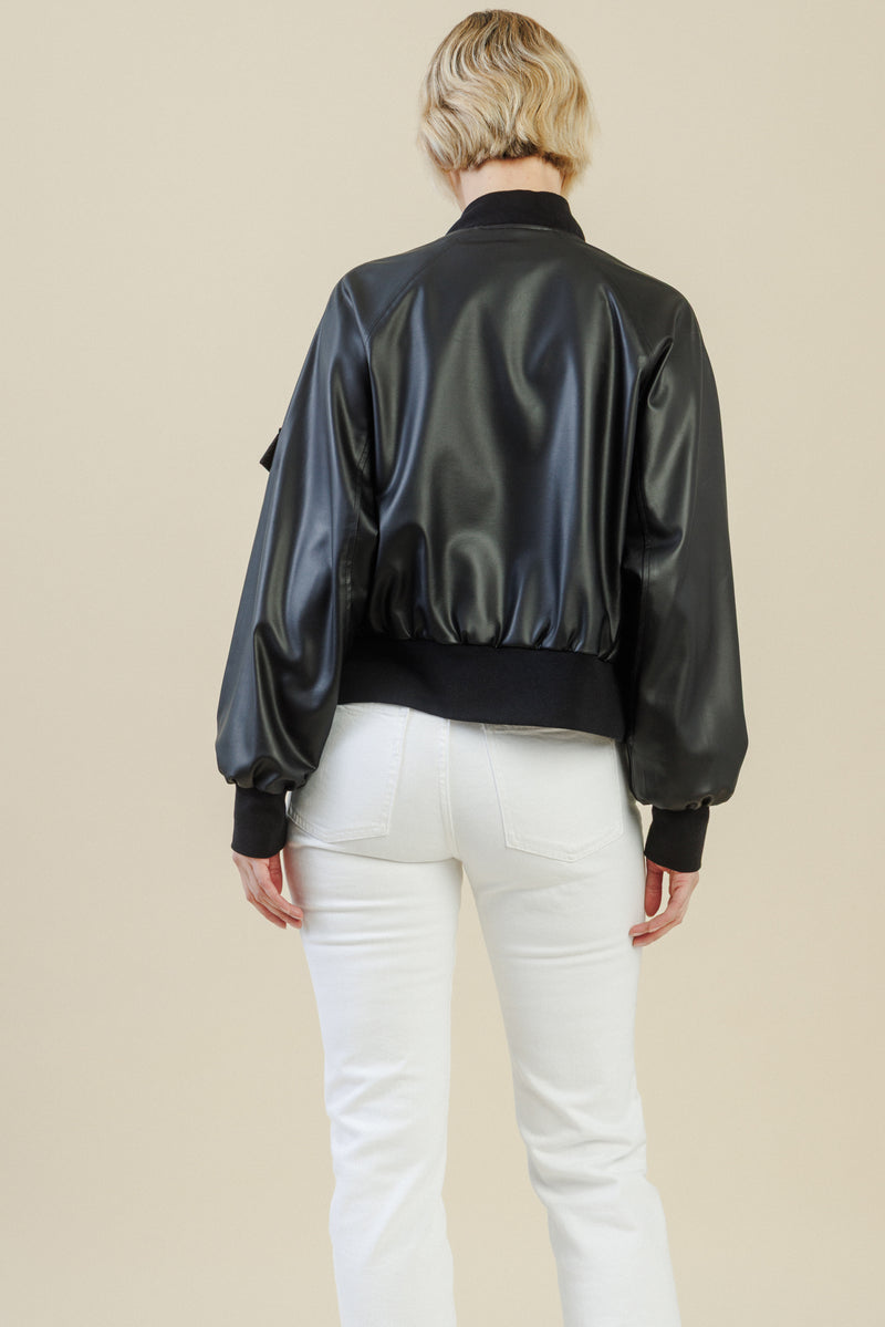 Colette Bomber Jacket | Black