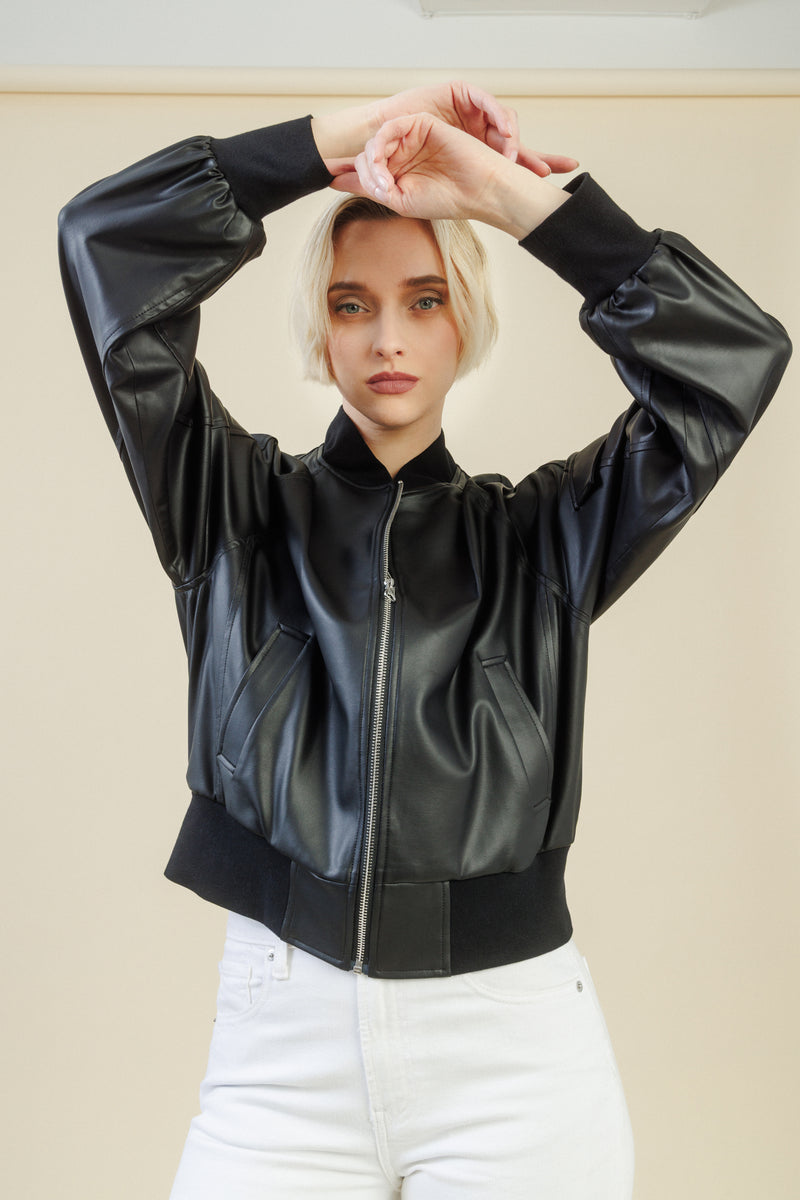 Colette Bomber Jacket | Black