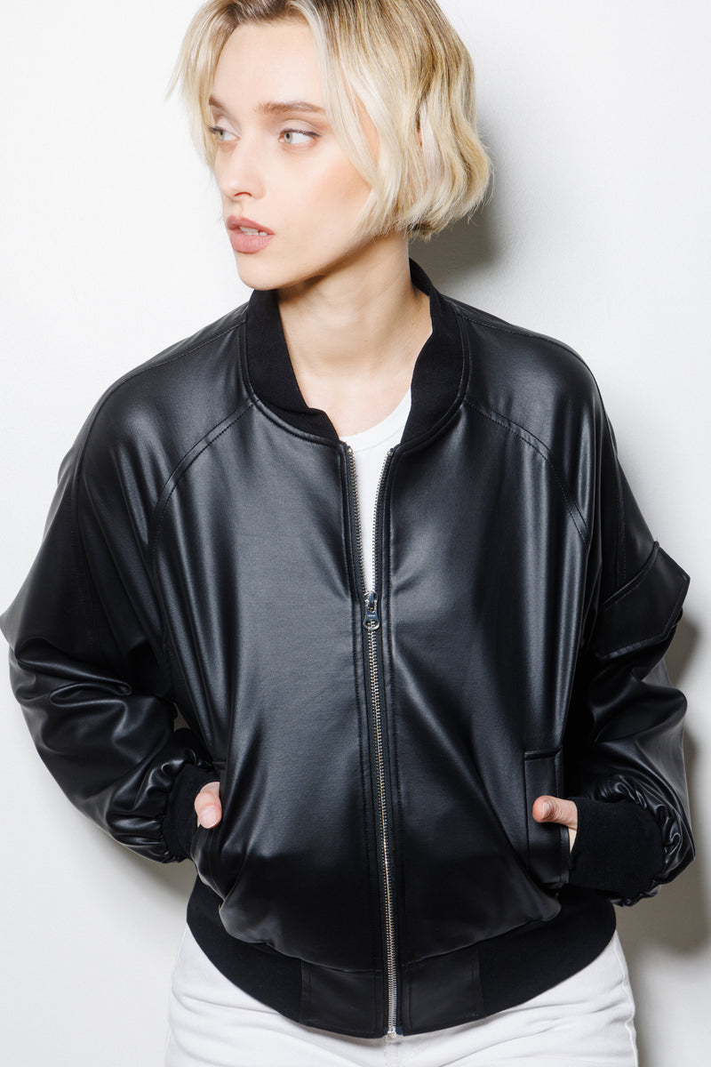 Colette Bomber Jacket | Black