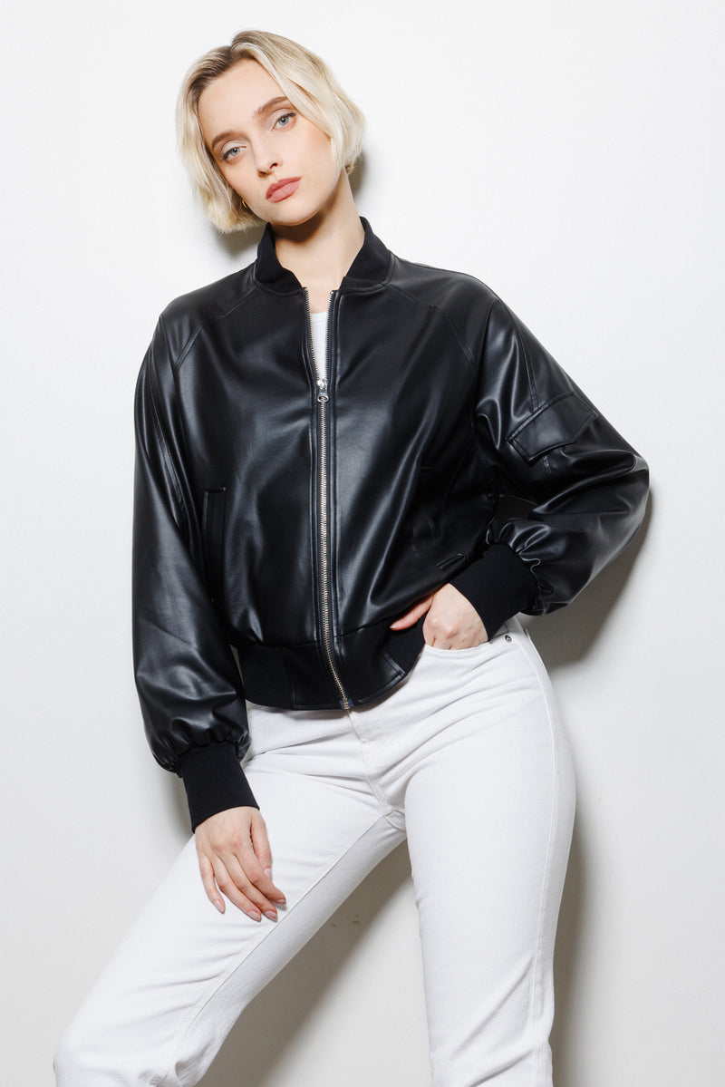 Colette Bomber Jacket | Black