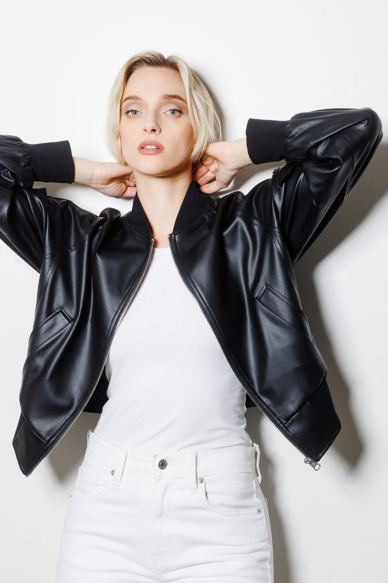 Colette Bomber Jacket | Black