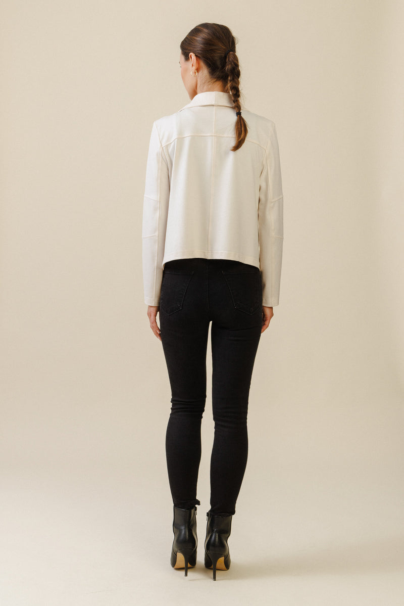 Jax Armor Jacket | Ivory