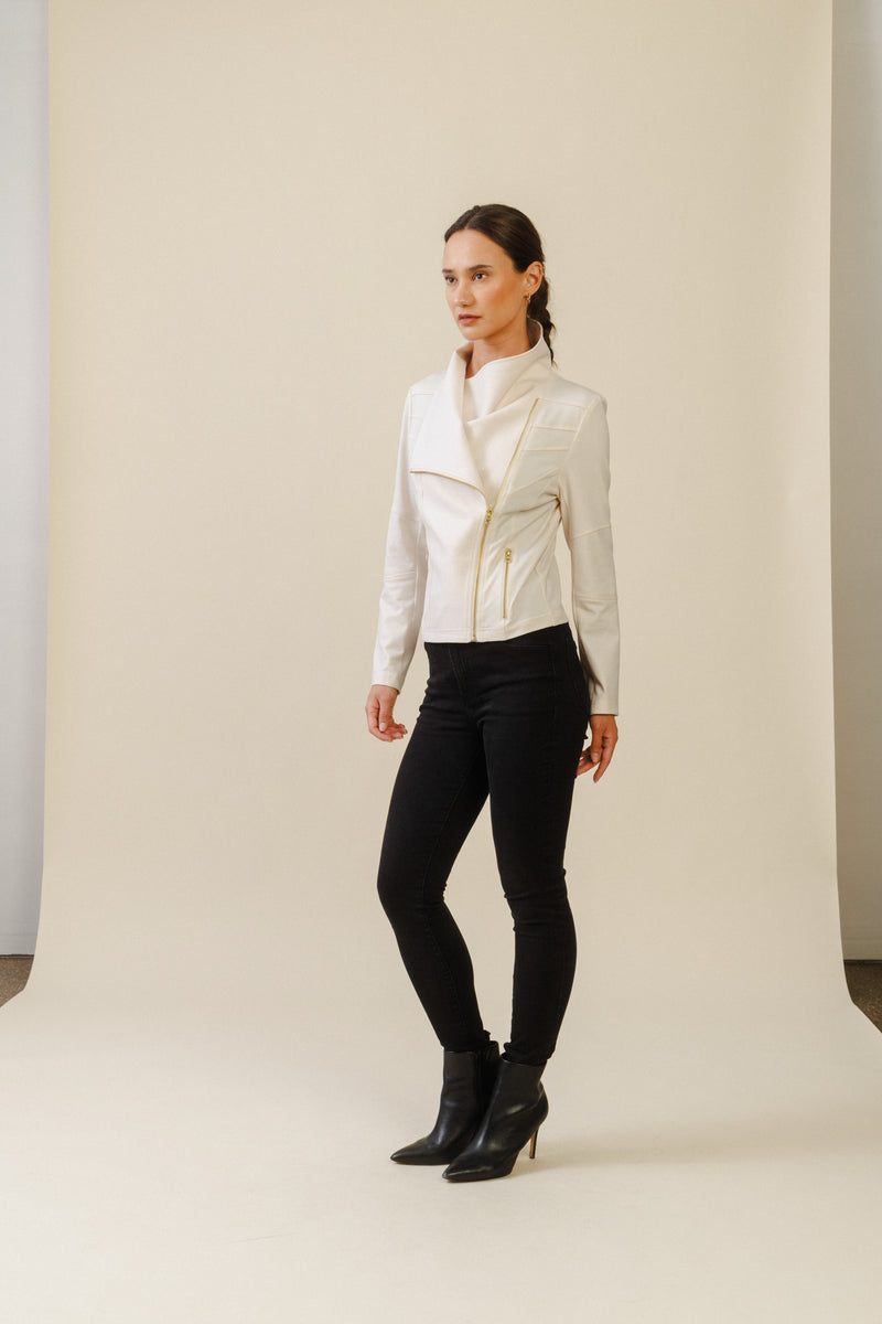 Jax Armor Jacket | Ivory