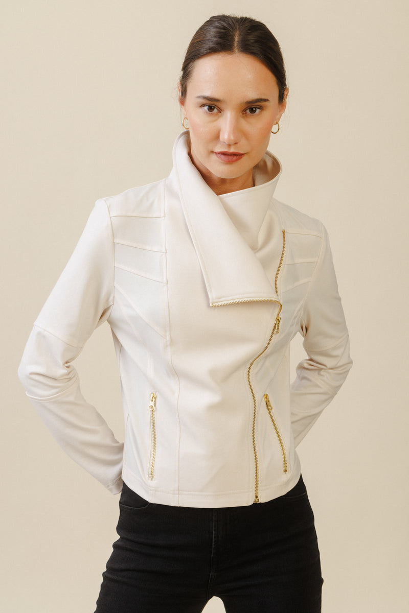 Jax Armor Jacket | Ivory