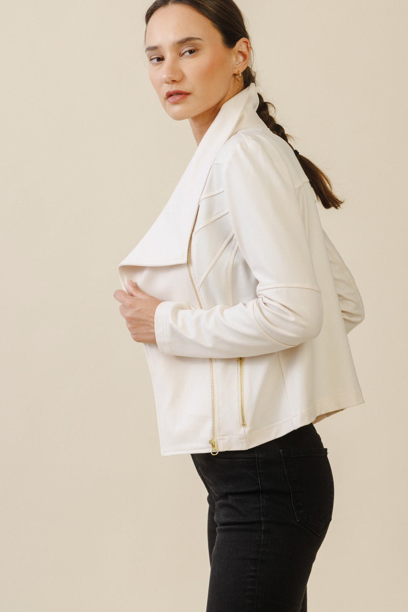 Jax Armor Jacket | Ivory