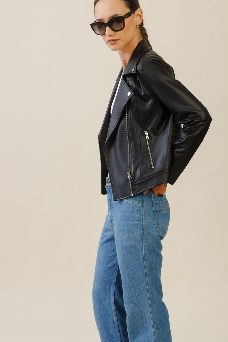 Meridian Moto Jacket | Black