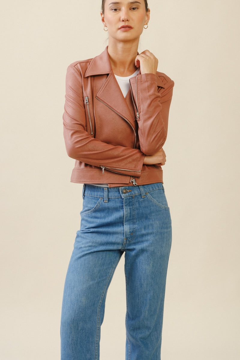 Renegade Moto Jacket | Tan