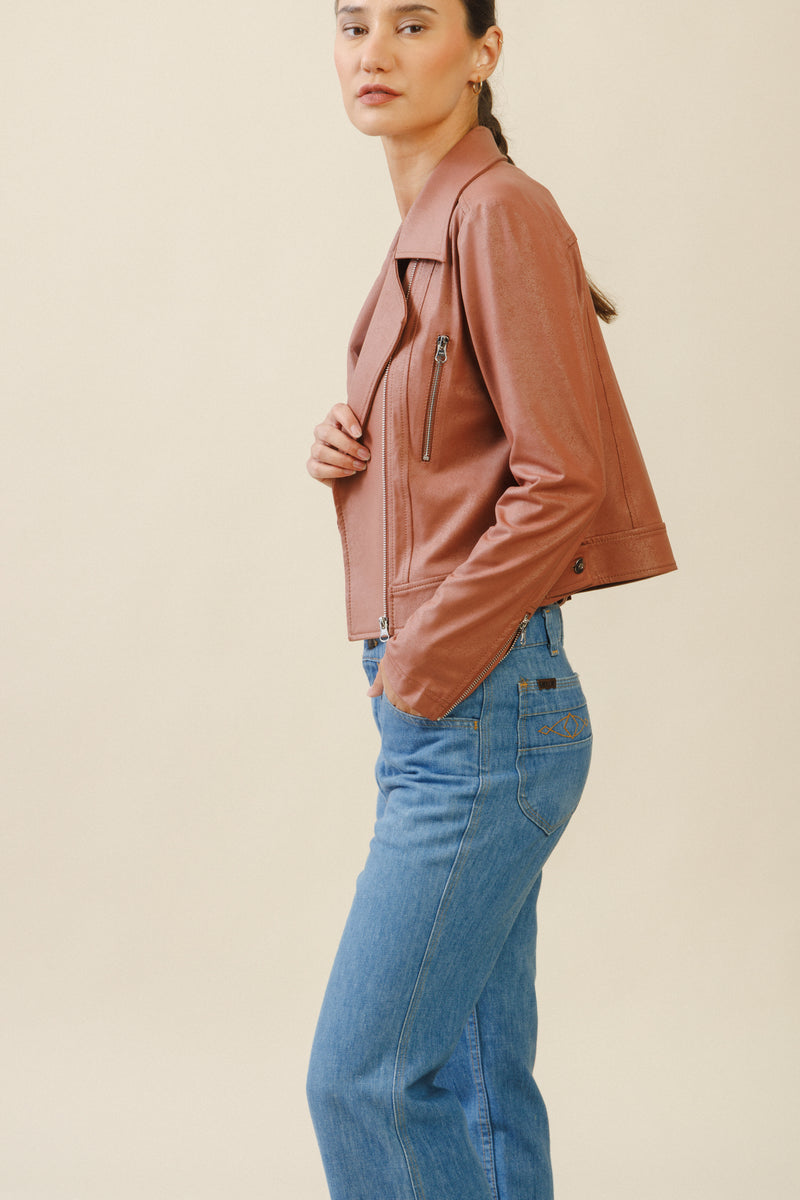 Renegade Moto Jacket | Tan