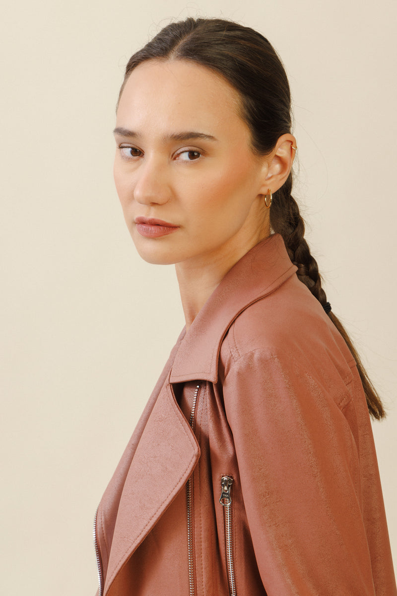 Renegade Moto Jacket | Tan