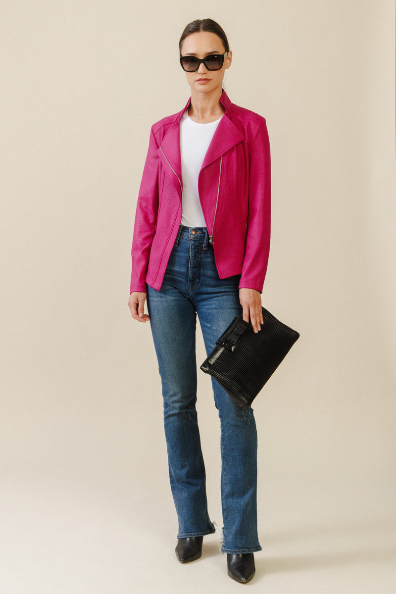 Monarch Signature Jacket | Magenta