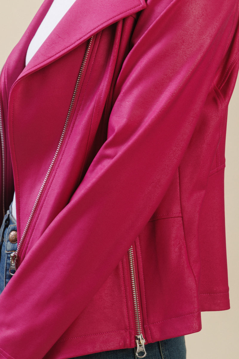 Monarch Signature Jacket | Magenta