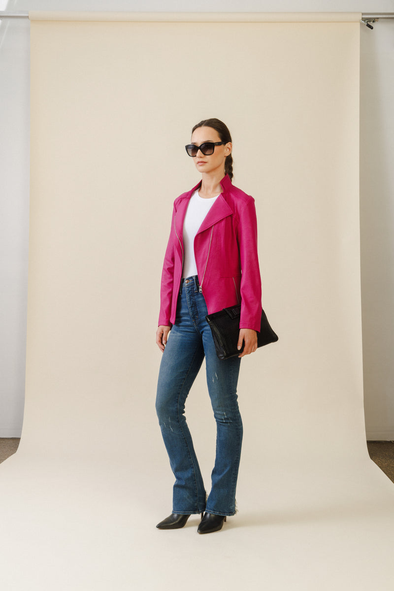 Monarch Signature Jacket | Magenta