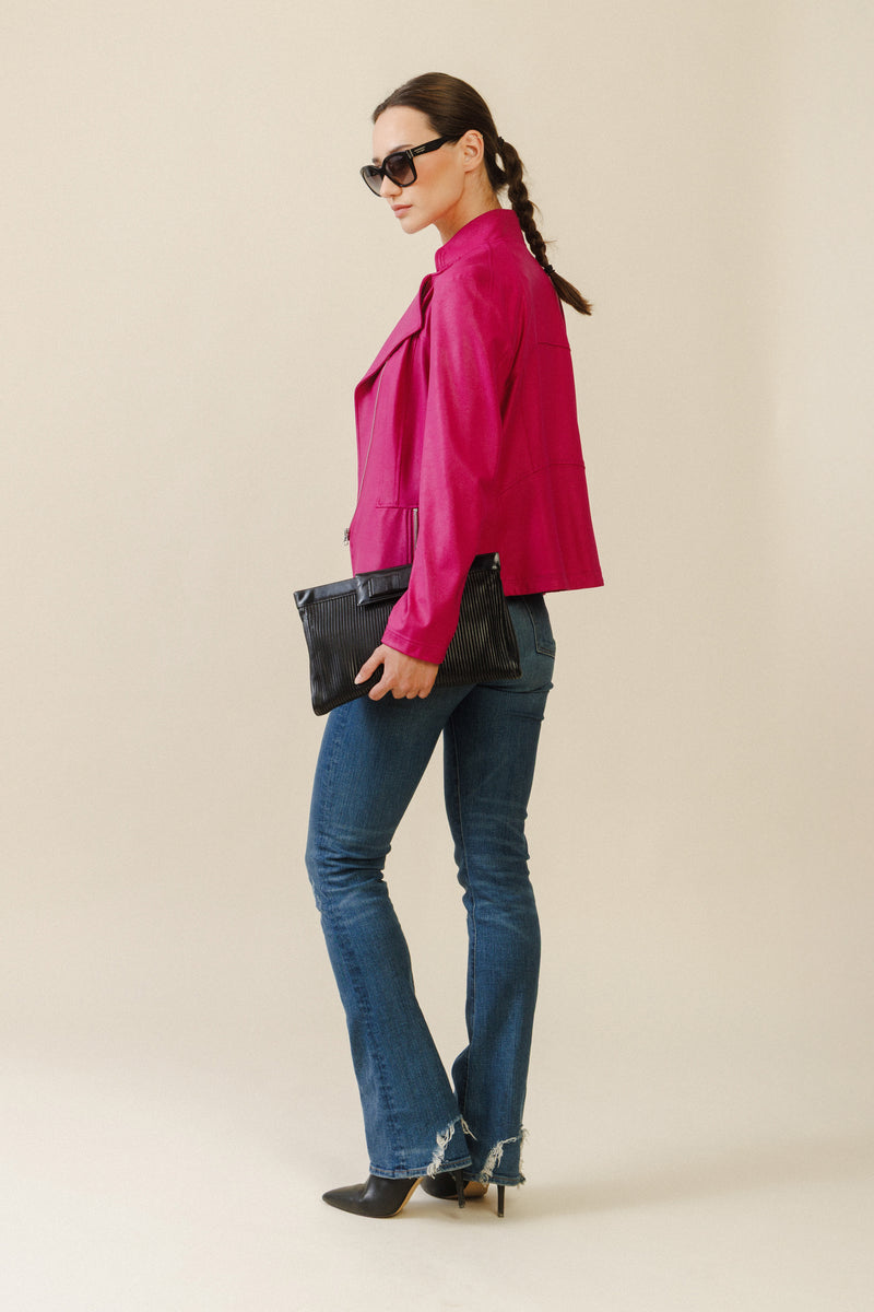 Monarch Signature Jacket | Magenta