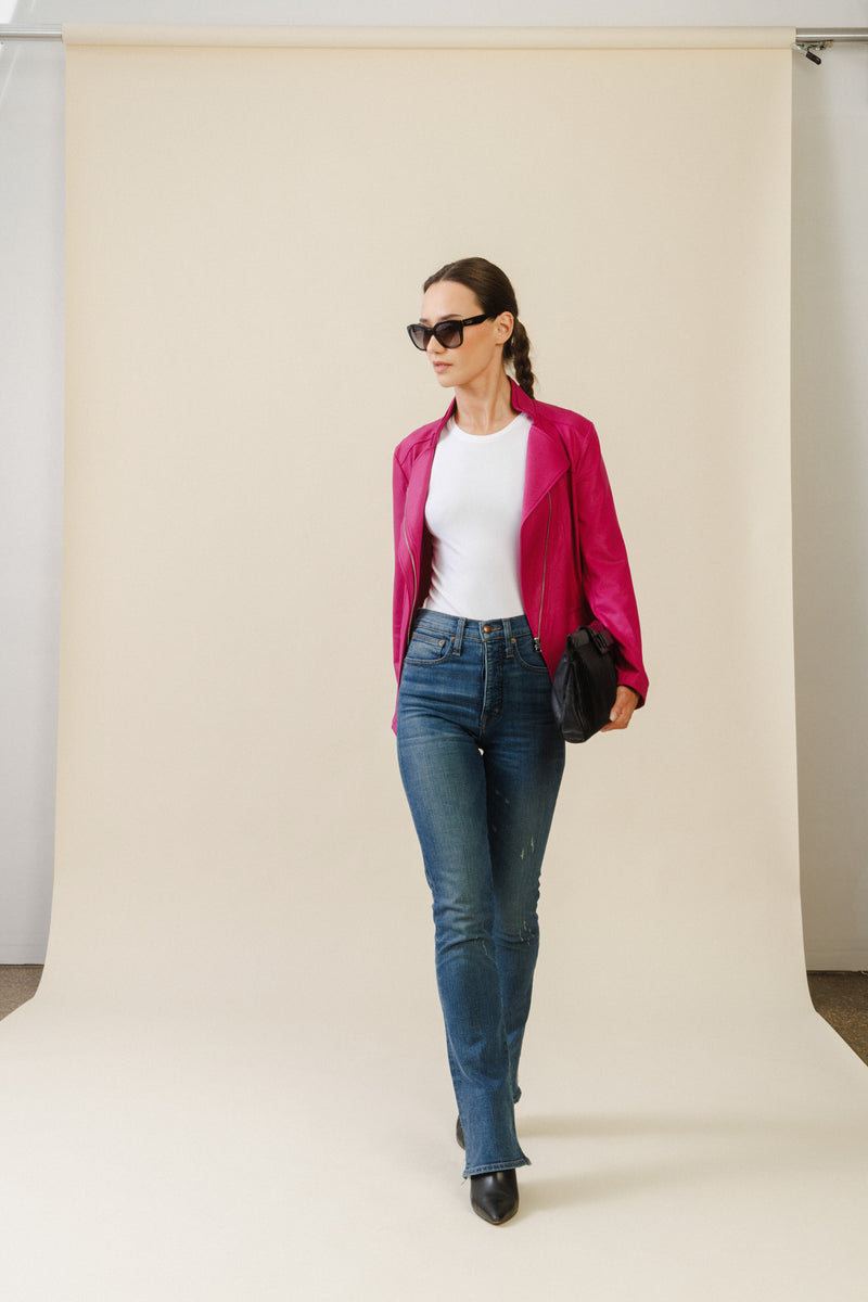 Monarch Signature Jacket | Magenta