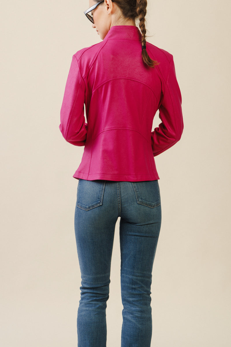 Monarch Signature Jacket | Magenta