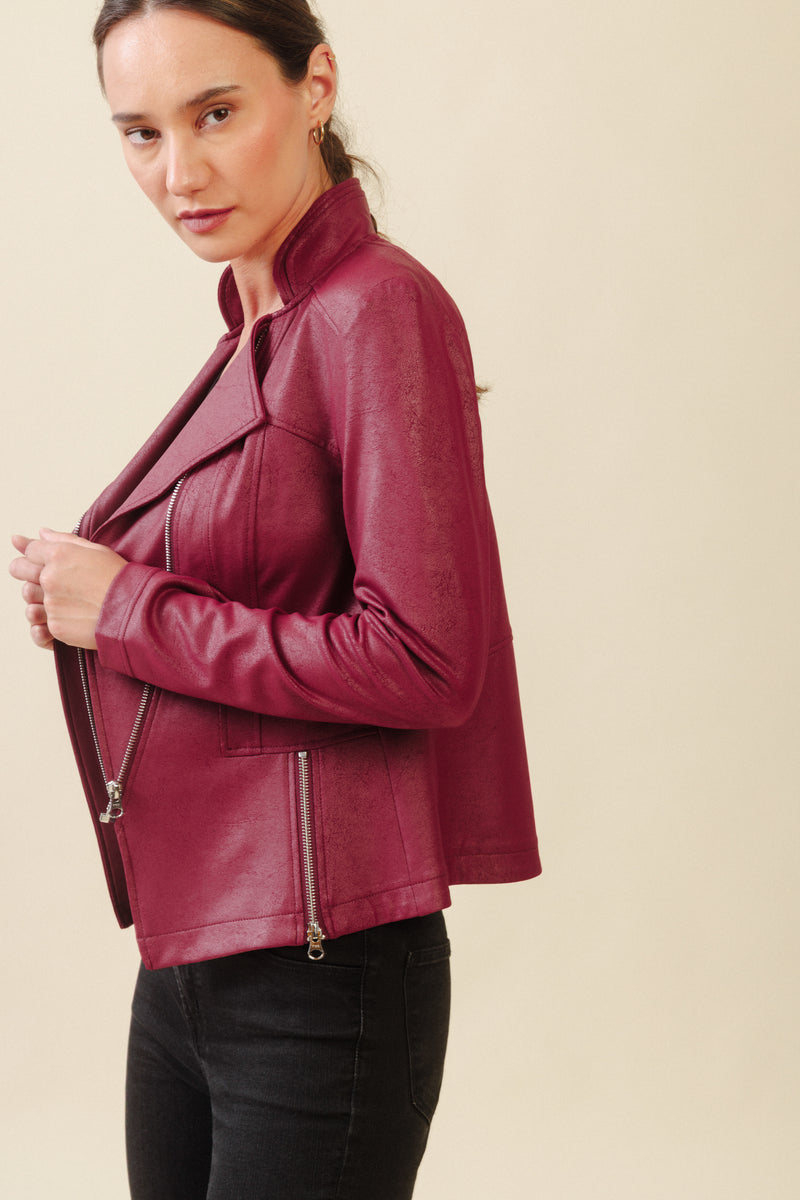 Monarch Signature Jacket | Merlot