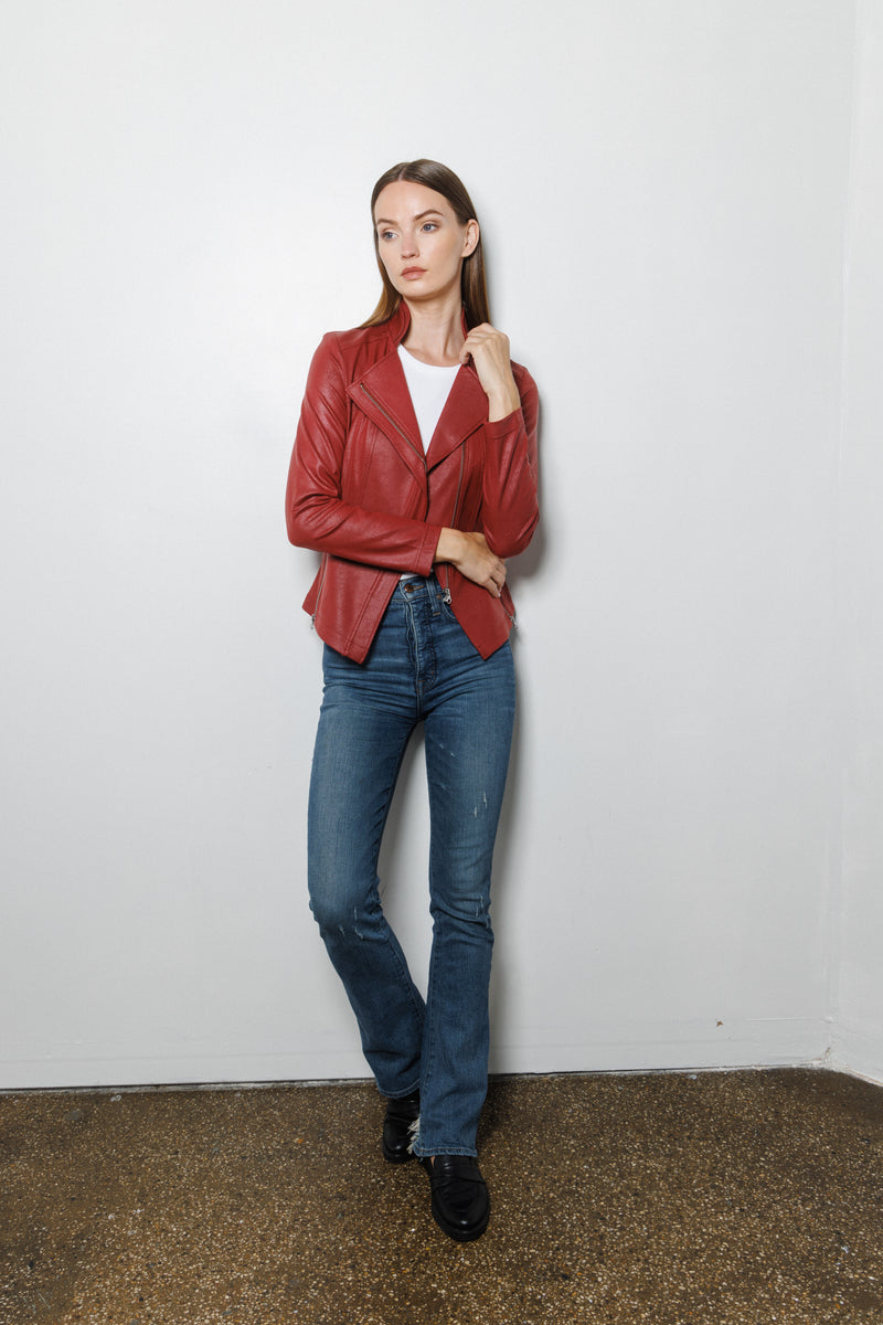 Monarch Signature Jacket | Ruby