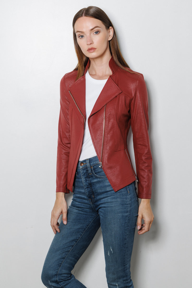 Monarch Signature Jacket | Ruby