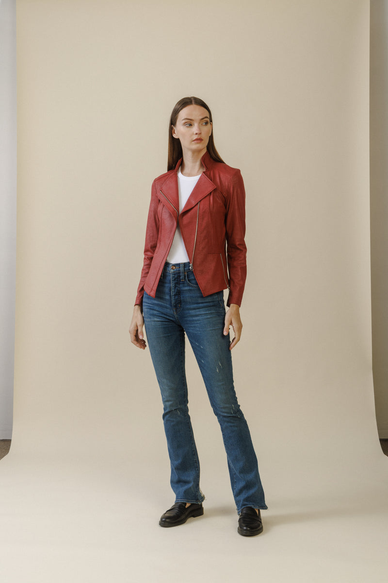 Monarch Signature Jacket | Ruby