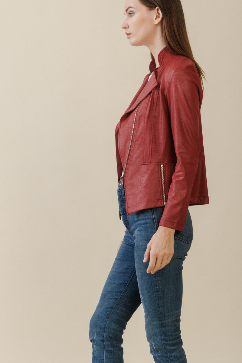 Monarch Signature Jacket | Ruby