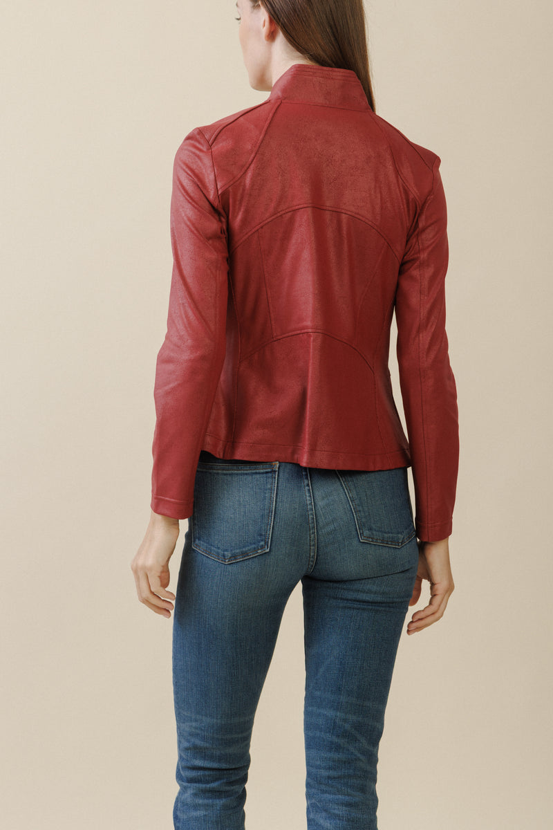 Monarch Signature Jacket | Ruby