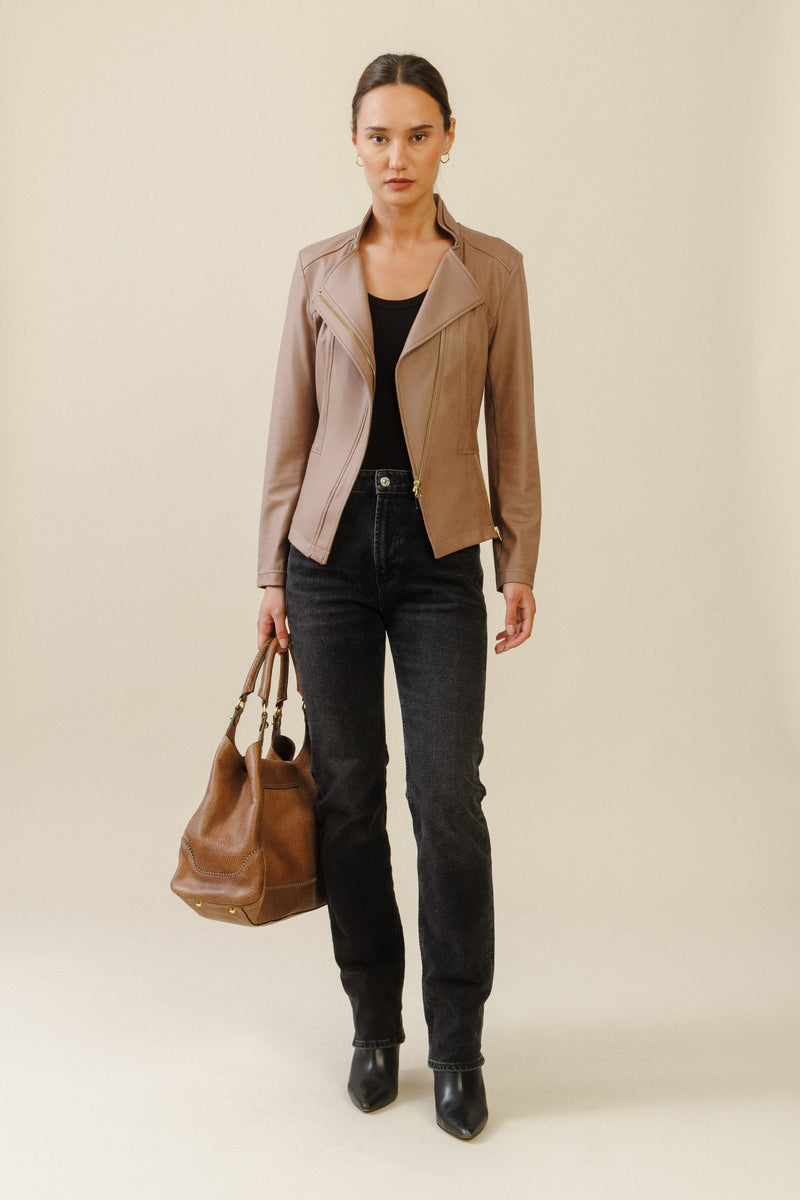 Monarch Signature Jacket | Taupe