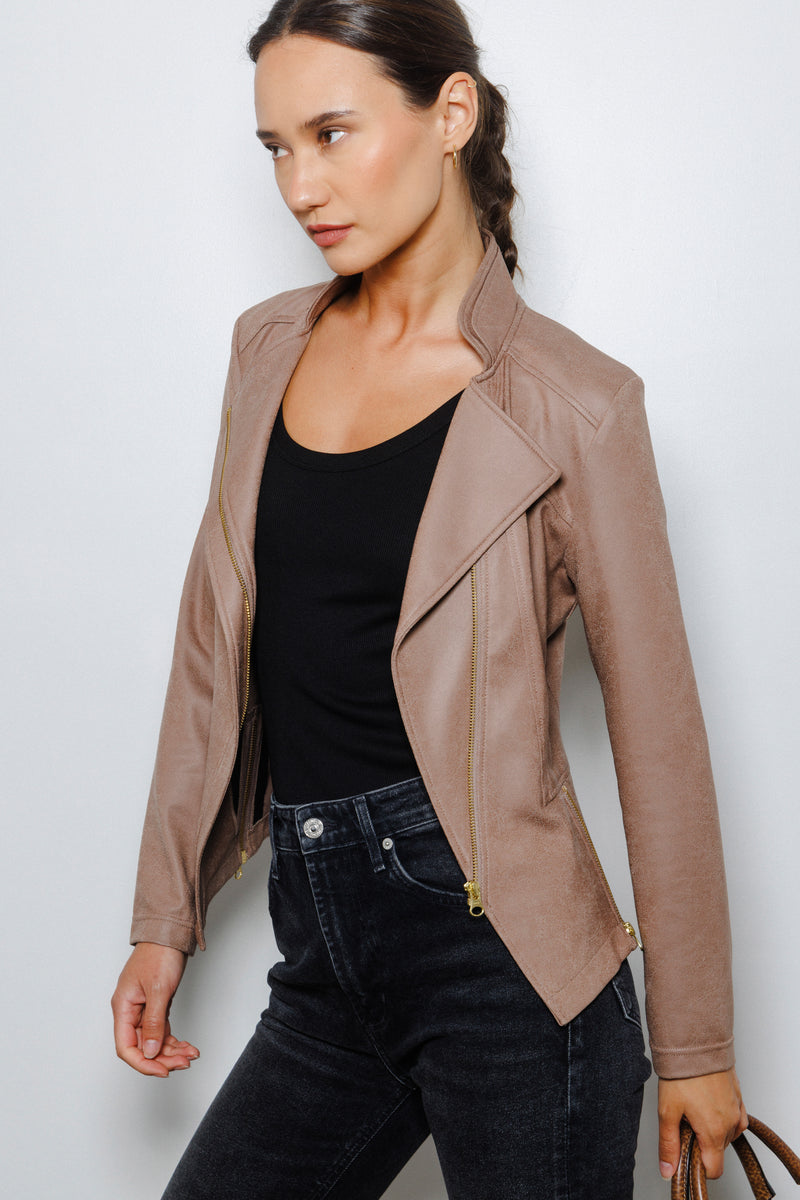 Monarch Signature Jacket | Taupe