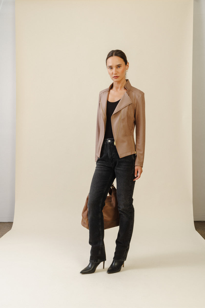 Monarch Signature Jacket | Taupe