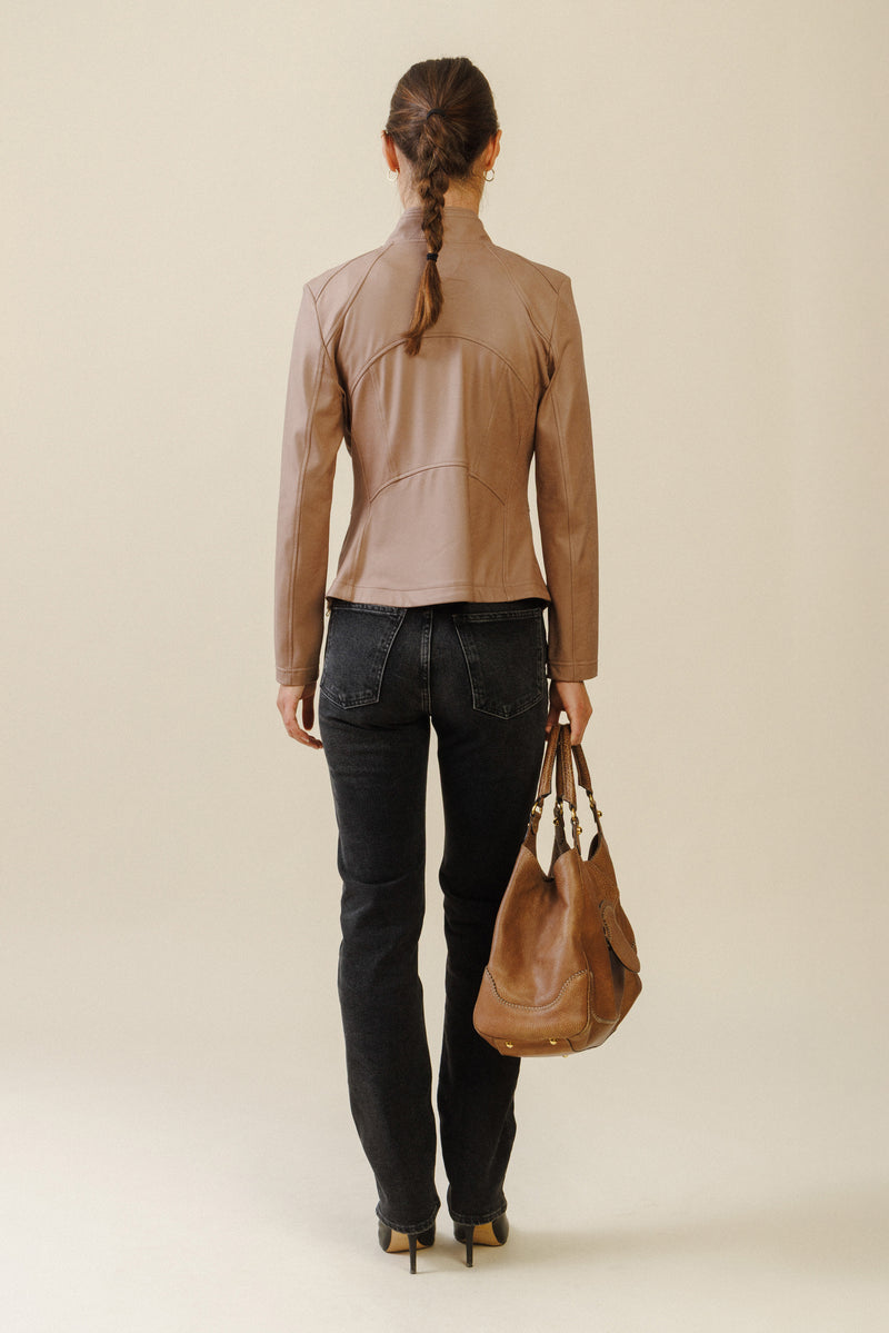 Monarch Signature Jacket | Taupe