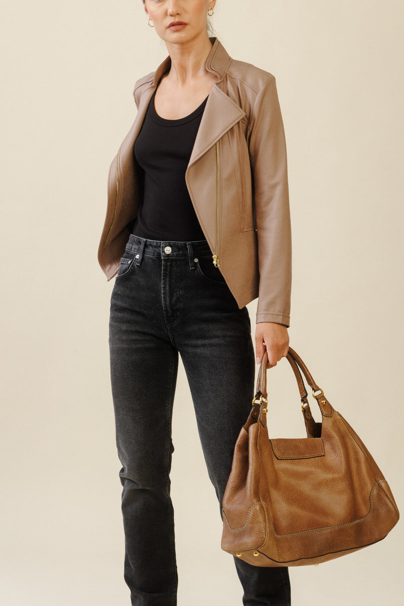 Monarch Signature Jacket | Taupe