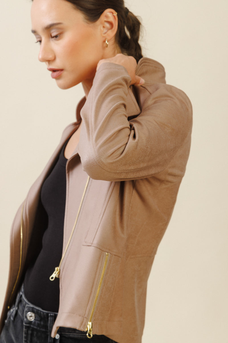 Monarch Signature Jacket | Taupe