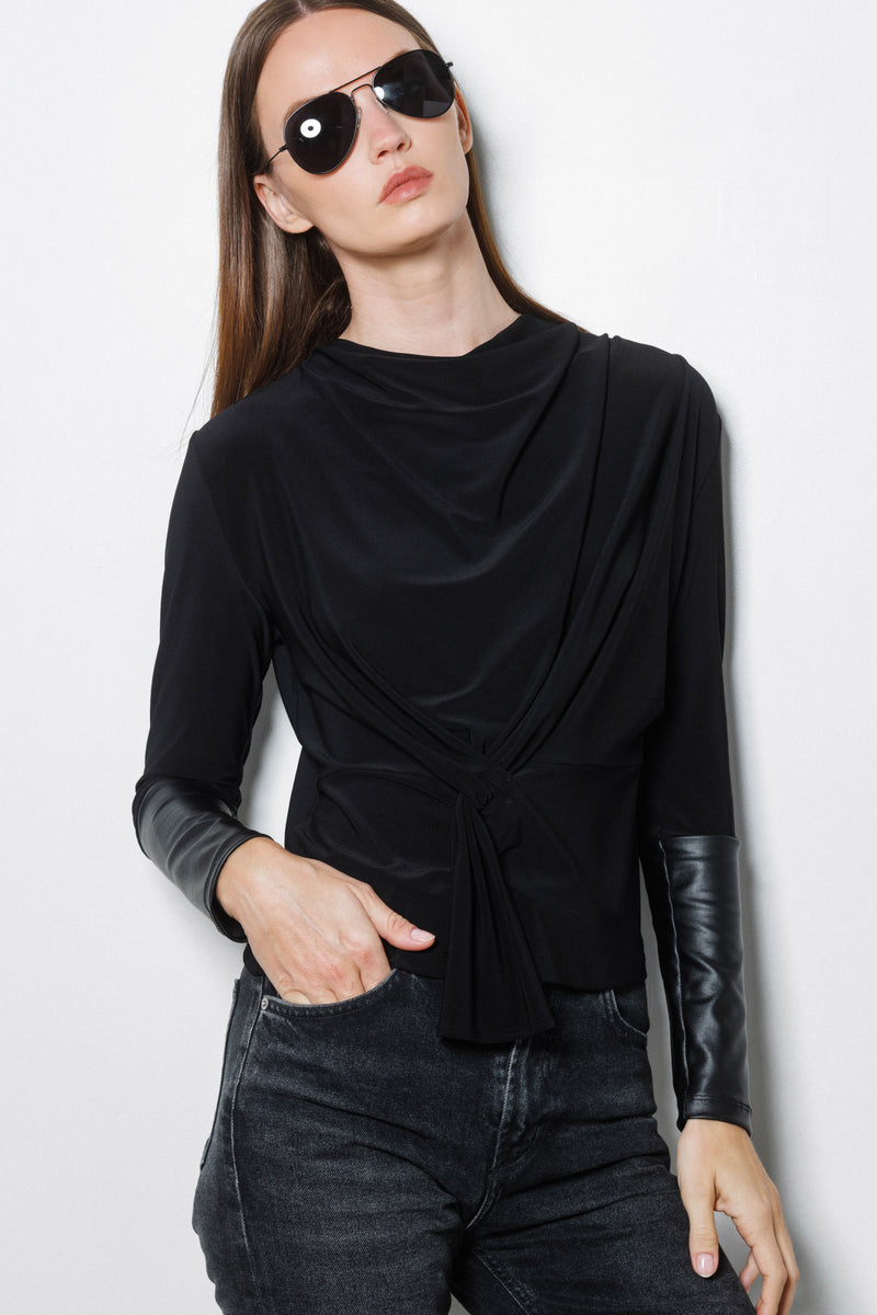 Muse Draped Top