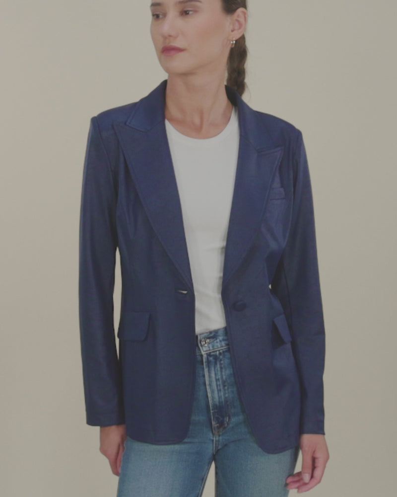 Rebel Tailored Blazer | Navy