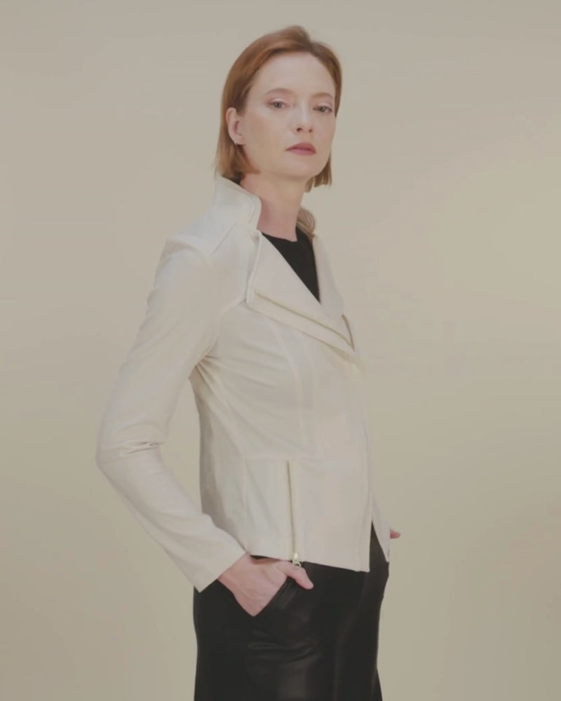 Monarch Signature Jacket | Ivory