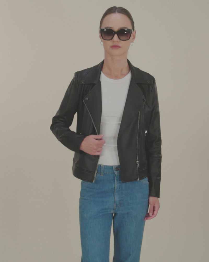 Meridian Moto Jacket | Black