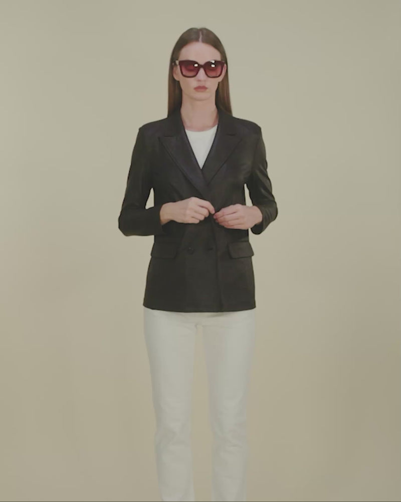 Jules Double-Breasted Blazer