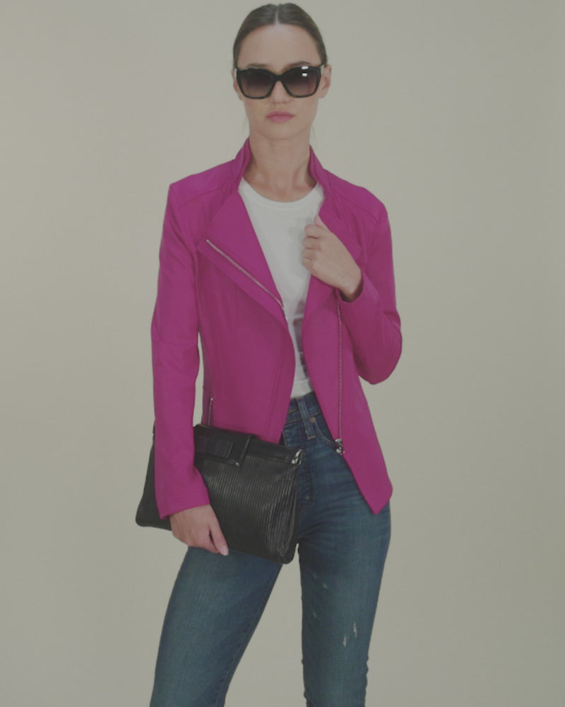Monarch Signature Jacket | Magenta