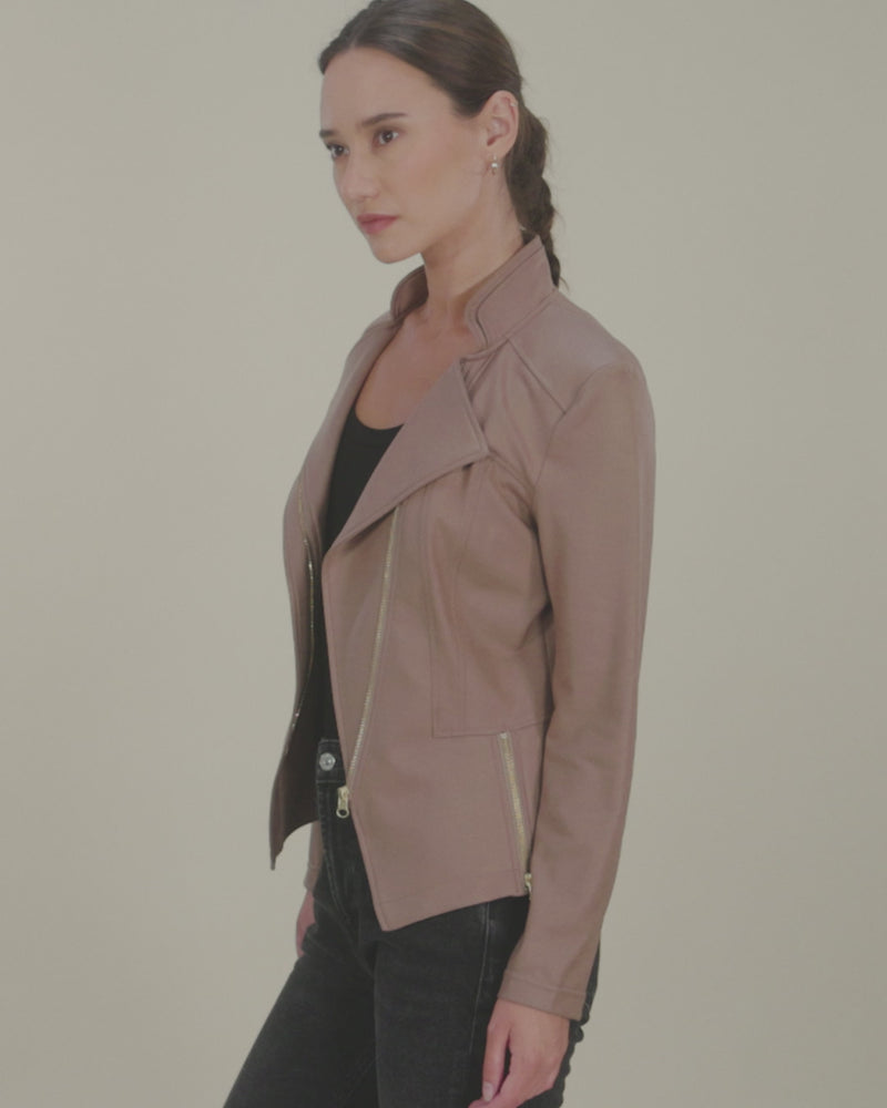 Monarch Signature Jacket | Taupe