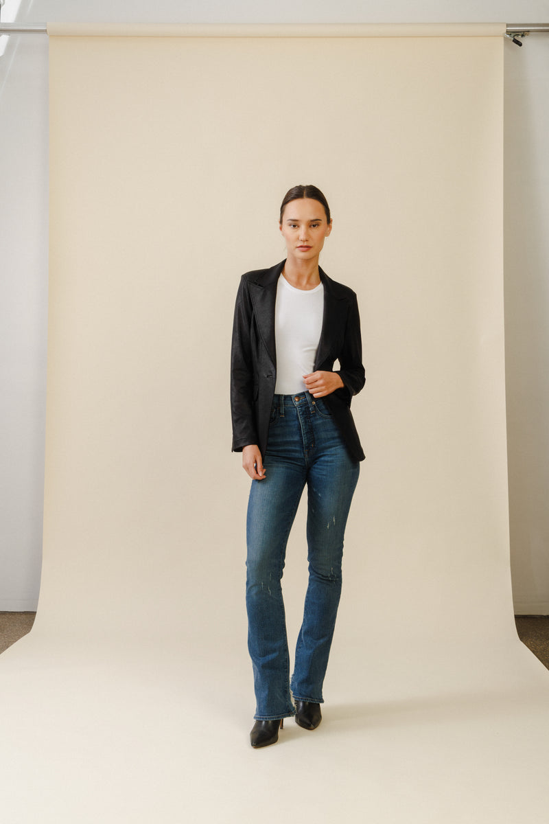 Rebel Tailored Blazer | Black